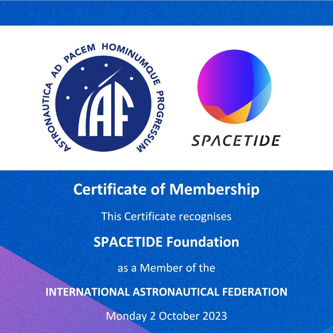 Certificate of membership iaf